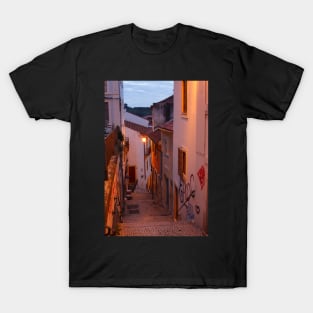 Alley, stairs, old town, Coimbra, Beira Litoral, Regio Centro, Portugal T-Shirt